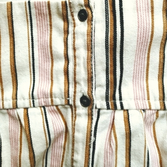 🌸Old Navy Sleeveless Button-Front Striped Top. Size 3X - Picture 6 of 14
